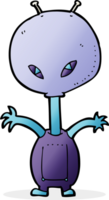 extraterrestre de dessin animé png