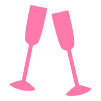 champagneglazen roosteren png