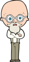 cartoon annoyed old man png