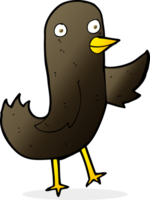 lustiger Cartoon-Vogel png