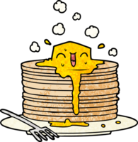 stack of tasty pancakes png