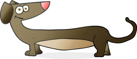 drawn cartoon dachshund png