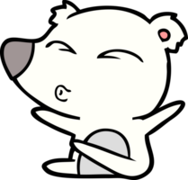 polar bear cartoon png