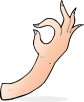 Cartoon-Handsymbol png