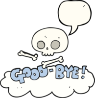 drawn speech bubble cartoon good-bye symbol png