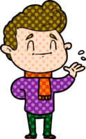 happy cartoon man png