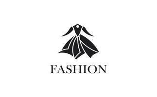 Fashion logo design template suitable for clothing brands, boutiques, fashion blogs, apparel websites, designer portfolios, retail shops, and fashion-related businesses vector