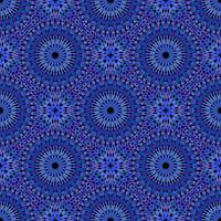 Bohemian oriental abstract blue stone mandala pattern background vector