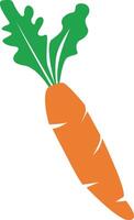 zanahoria icono ilustración vector