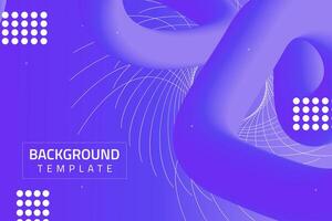 Fluid abstract background design with blue dominant color. Suitable for your business. vector