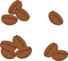 coffee beans, coffee bean illustration vector