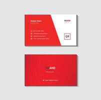 Modern business card Template vector