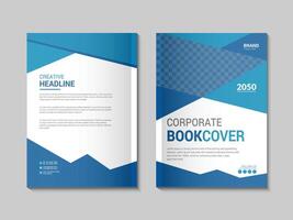 Modern And Corporate Book Cover Design vector