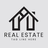 Real estate logo icon . Rent, sale of real estate logo, House cleaning, home security, real estate auction. building logo concept. vector