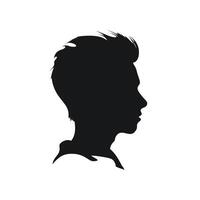 Male person avatar silhouette isolated vector