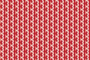 Illustration pattern, Abstract circle on red background. vector