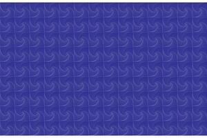Illustration pattern, Abstract Geometric Style. Repeating of abstract violet line in square on blue background. vector