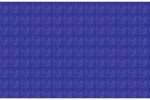 Illustration pattern, Abstract Geometric Style. Repeating of abstract violet line in square on blue background. vector