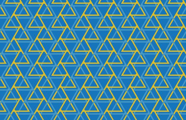 Illustration pattern, Abstract Geometric Style. Repeating of abstract triangle line on blue background.
