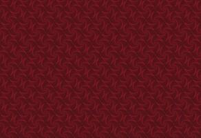 Illustration pattern, Abstract Geometric Style. Repeating of abstract red line in square on deep red background. vector