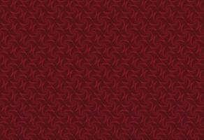 Illustration pattern, Abstract Geometric Style. Repeating of abstract red line in square on deep red background. vector