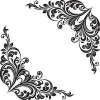 frame with ornament illustration on white background vector