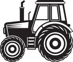 tractor illustration isolated on white background vector