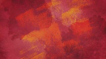 abstract red and orange paint on a red background video