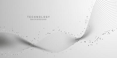 Abstract technology background, modern design illustration vector