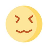 Scared emoji design, premium icon easy to use and download vector