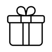 A handy icon design of gift box in modern style vector