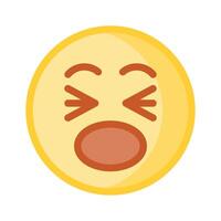 Get this amazing crying emoji design, customizable vector