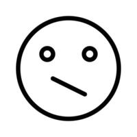 Confused emoji design, ready to use vector