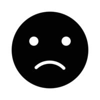 Get your hands on perfectly designed sad emoji icon, customizable vector