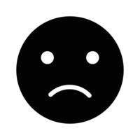 Get your hands on perfectly designed sad emoji icon, customizable vector