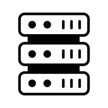 base de datos servidor diseño, Listo para prima utilizar vector