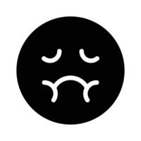 Get this beautiful and creative icon of nauseated emoji vector