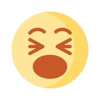 Get this amazing crying emoji design, customizable vector