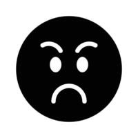 Have a look at this amazing icon of angry emoji, premium vector