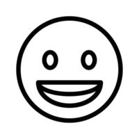 un editable icono de riendo emojis, fácil a utilizar y descargar vector