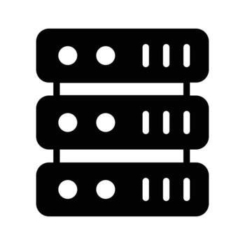 base de datos servidor diseño, Listo para prima utilizar vector