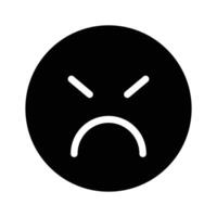 Have a look at this amazing icon of angry emoji, premium vector