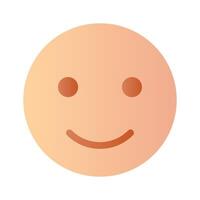 Grab this carefully crafted icon of happy emoji, ready for premium use vector