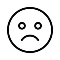 Get your hands on perfectly designed sad emoji icon, customizable vector