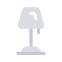 A well designed icon of floor lamp, icon of roof bulb in editable style vector