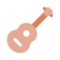 un cuerda musical instrumento diseño, prima icono de guitarra en moderno estilo vector