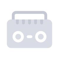 Creatively designed modern icon of radio, in trendy editable style vector