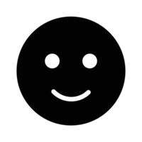 Creative of happy face emoji in modern style vector