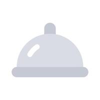 Food service design in modern style, cloche icon easy to use and download vector