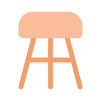 Have a look at this amazing icon of Stool icon, ready to use vector